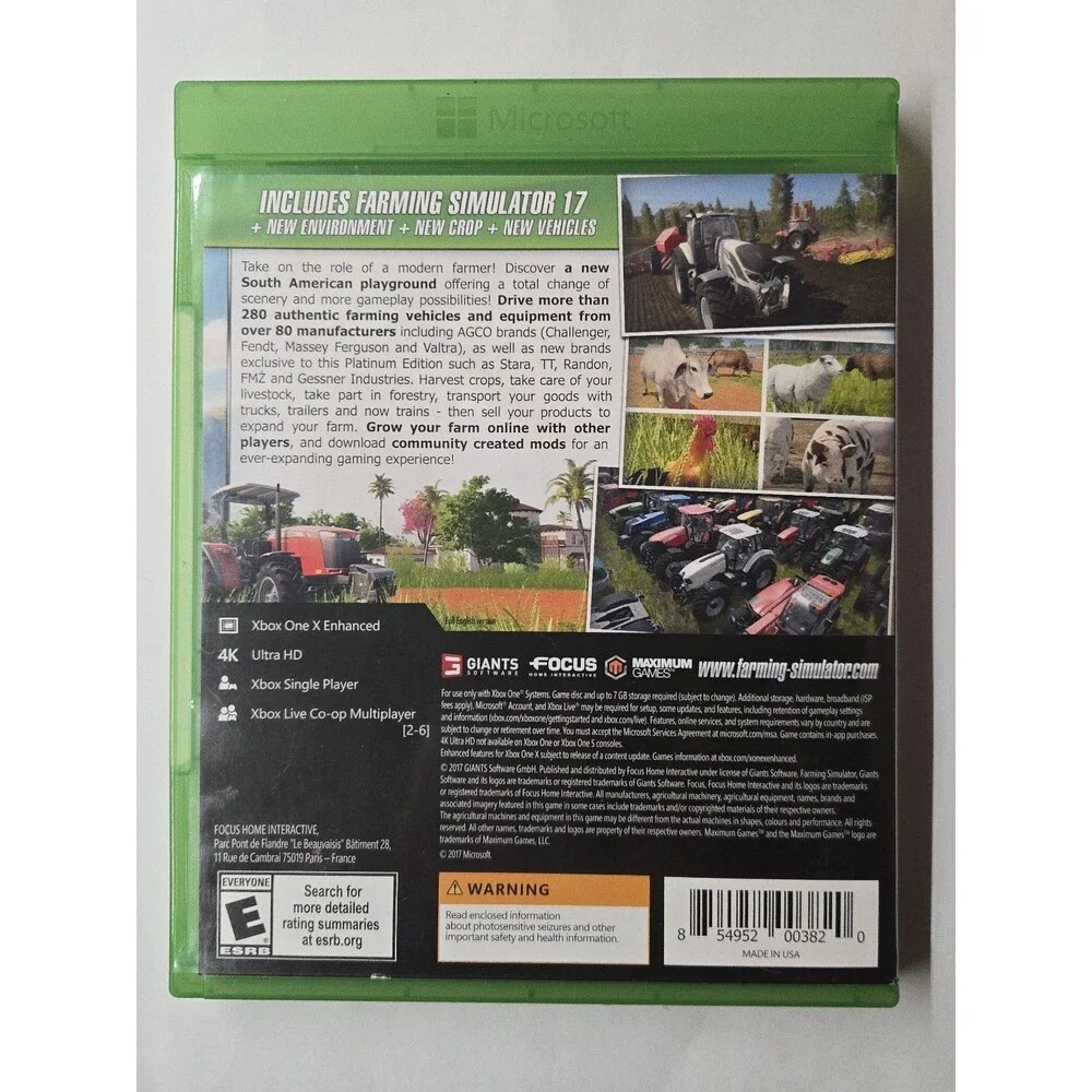 Farming Simulator 17: Platinum Edition Microsoft Xbox One